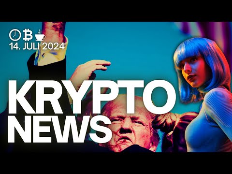 Trump-Attentat FAKE? + Auswirkungen auf Bitcoin & Co [Krypto-News TÄGLICH]