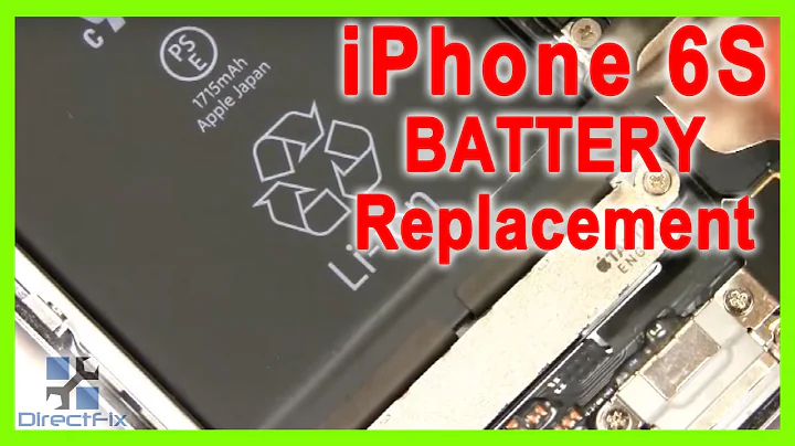 iPhone 6s Battery Replacement in 2 Minutes