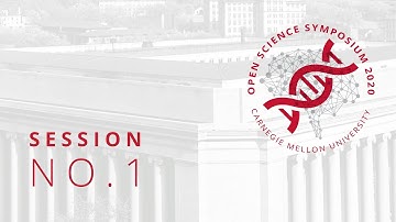 Open Science Symposium 2020, Session 1