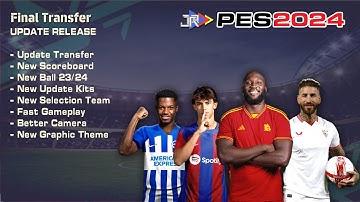 PES 2024 PS2 Transfer Final Summer Season English Jrplay