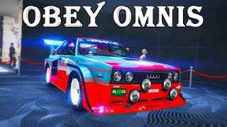 Obey Omnis. Стоит ли покупать? Гонки со зрителями в GTA Online