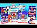 ЧЕЛОВЕК-ПАУК Mix! СЮРПРИЗЫ, игрушки, МУЛЬТИК, Marvel SPIDER MAN FUNKO, Kinder Surprise eggs unboxing