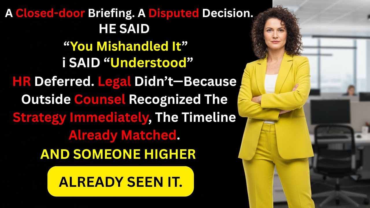 My Boss Took Credit for a $19M Settlement — Outside Counsel Reviewed the Original Memo