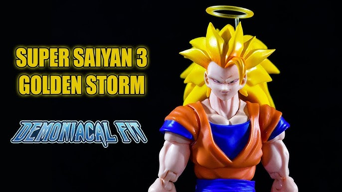 Demoniacal Fit Golden Storm - Figuarts Super Saiyan 3 SSJ3 Goku - Review 