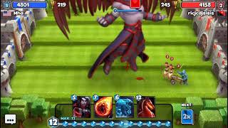 Castle Crush Giant Dark Angel is Hunting Everything | Castle 1 Level 1 | Castle Crush