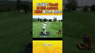 [파크골프 레슨] 72m를 한번의 스윙으로 그린에 올리는 로브샷 치는법 #파크골프 #파크골프치는법