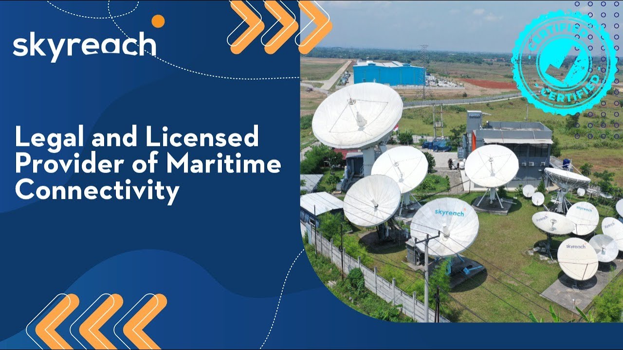 Legal and Licensed Provider of Maritime Connectivity - skyreach