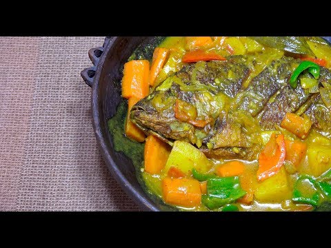 đĩ Fish Curry - Pinoy Fish Curry - Filipino Fish Curry - Tilapia Curry - Whole fish Recipe - Tagalog