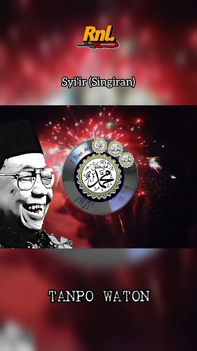 Ya Rasulullah Salamun 'alaik #singiran #syiirtanpowaton