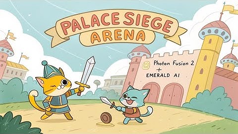 Palace Siege Arena – Unity Multiplayer (Photon Fusion 2 & Emerald AI) Gameplay Showcase