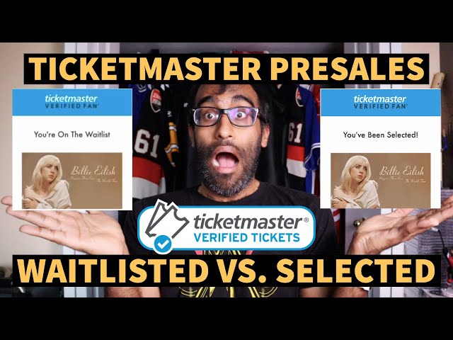 HOW TO PREPARE FOR A TICKETMASTER VERIFIED FAN PRESALE | BUY PRESALE TICKETS WAITLISTED VS SELECTED - YouTube How To Prepare For A Ticketmaster Verified Fan Presale | Buy Presale Tickets Waitlisted Vs Selected - Youtube