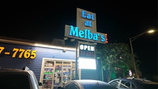 Melba's "America's busiest Po' Boy Shop" - Our first official Po Boy in New Orleans