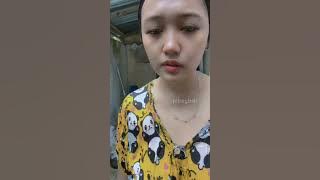 Bunda cantik guyur air pakai daster