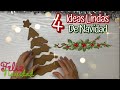 4 IDEAS Navideñas PARA Decorar tu Hogar / Ideas recicladas Navideñas / DIY home decor / Navidad 2023