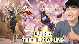 VUX MỘT NGÀY LEO RANK VỚI SKIN LAURIEL THIÊN NỮ DẠ ƯNG ĐI RỪNG GÁNH TEAM LIÊN QUÂN MOBILE