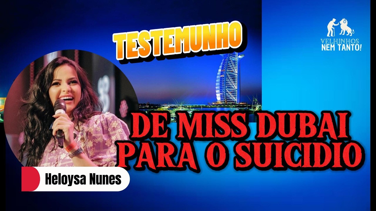 HELOYSA NUNES - De Miss Dubai para as drogas ao suicídio.#testemunho #podcast #vidacompropósito #fé