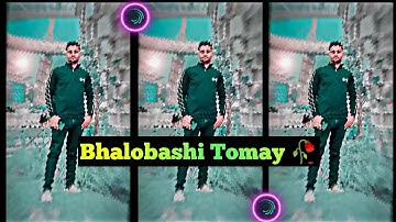 Bhalobashi Tomay 🥀| New Bengali Song Xml💳 | New Xml File Alightmotion | Sad Song Xml @ZahirLifestyle