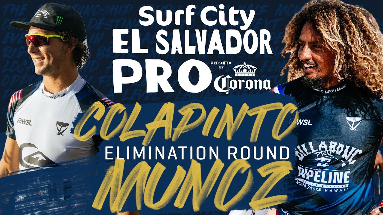 Griffin Colapinto vs Carlos Munoz | Surf City El Salvador Pro - Elimination Round Heat Replay