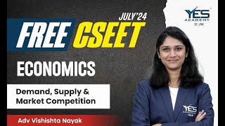 FREE CSEET Economics Online Classes (Lec 13) | FREE CSEET LIVE Batch July 24