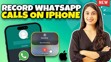 How to record WhatsApp Audio & video Calls on iPhone 2025 [ Easy Way ]