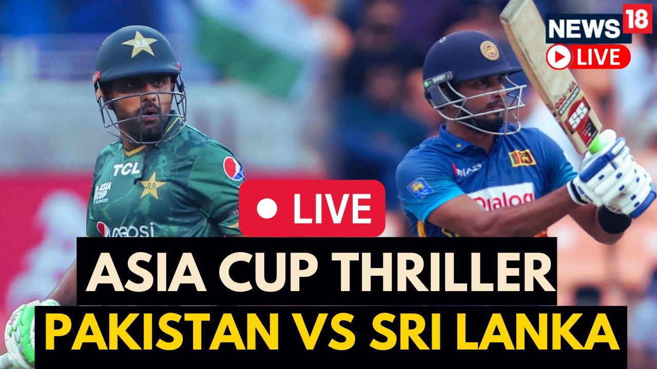 sri lanka pakistan asia cup live