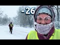 Ultramarathon Training in Extreme Cold || Running in Winter