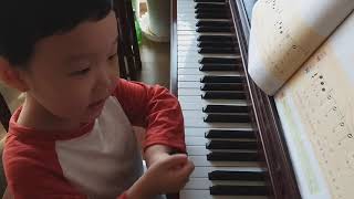 엄마가 가르쳐주는 피아노♡(새노래배우고 4분쉼표연습)