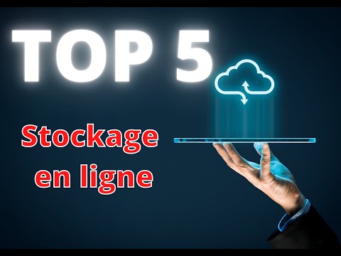 Top 5 stockage en ligne - Comparaison  différents stockage cloud - dropbox pcloud mega google drive