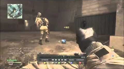 MODERN WARFARE 3 WORLD RECORD FASTEST ALL OR NOTHING GAME EVER! 0:50 SECONDS ONLY KNIFING!