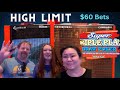 Amazing 60 bet handpays with jj roman  e419 highlimit.pokercasinogambling