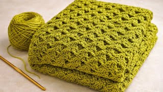 How to Crochet for Absolute Beginners!🌸 Easy & Beautiful Design! Step by Step tutorial