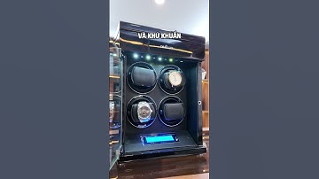 Hộp Xoay Driklux Dành Cho 4 Chiếc Đồng Hồ Luxury (TS4BB & D4BB)