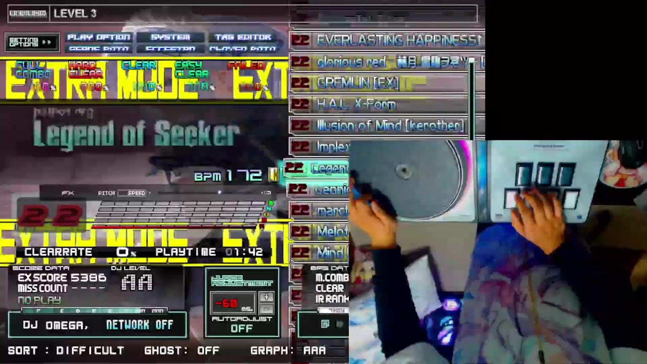 【BMS】st12 4Nクリア・overjoy合格目指してがんばる！