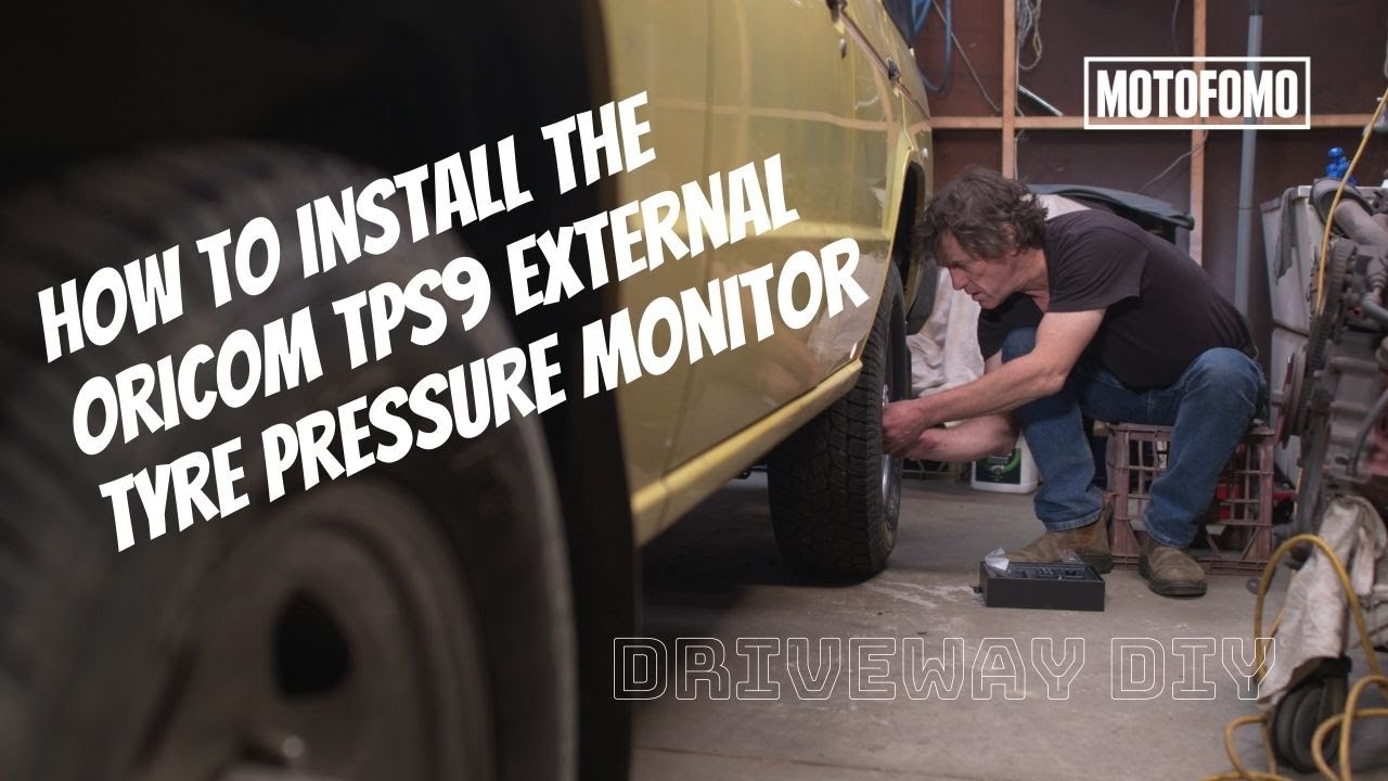 This could save your life How to install an external tyre pressure