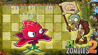 Día 1 |Plantas vs. Zombies 2| Ciudad Perdida!