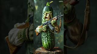 AI Transformed Cucumber Army into Animated Characters 👀