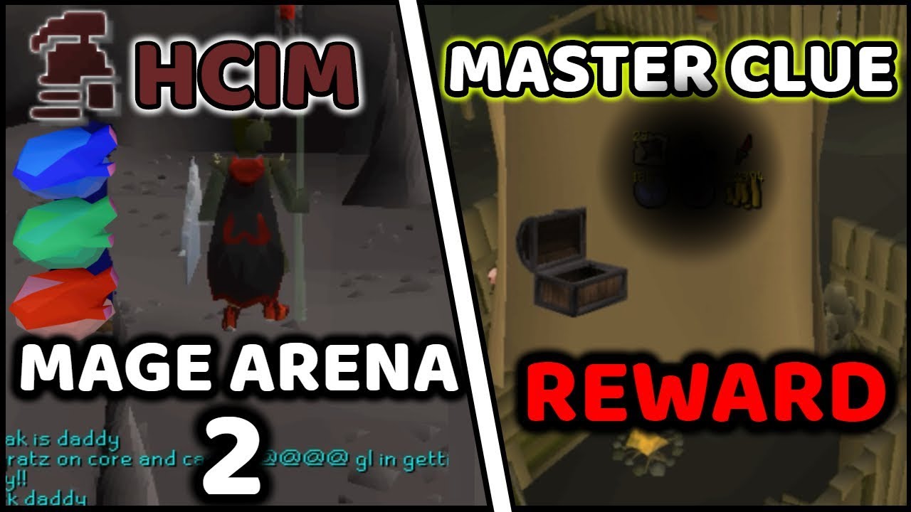 HCIM Mage Arena 2 and Master Clue Reward YouTube
