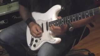 Panos A.Arvanitis plays Fender Blackmore Stratocaster chords