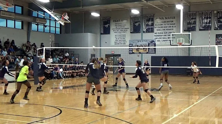 Catherine Drapela #8 (LCHS vs Angleton) 20 Sep 16 ...