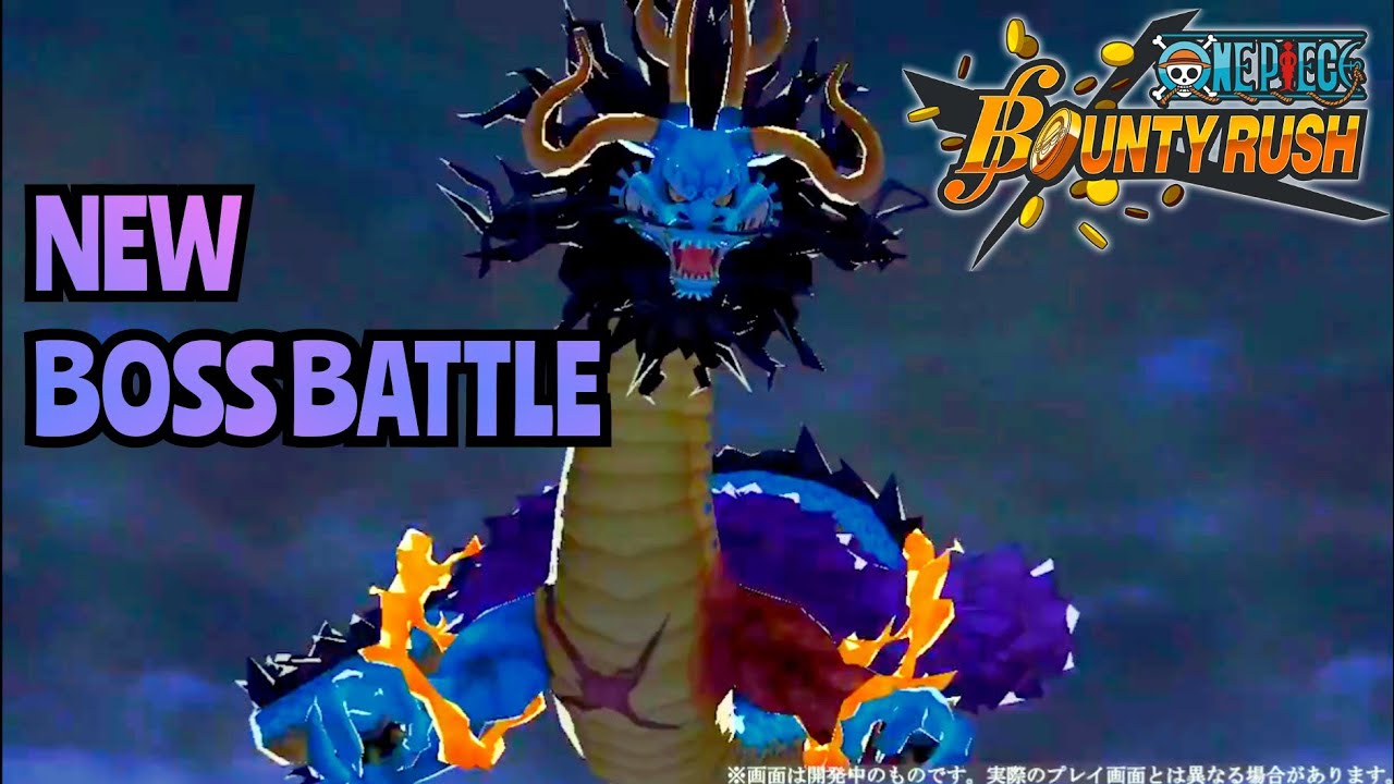 Nova Boss Battle Kaido Dragon Form One Piece Bounty Rush Youtube