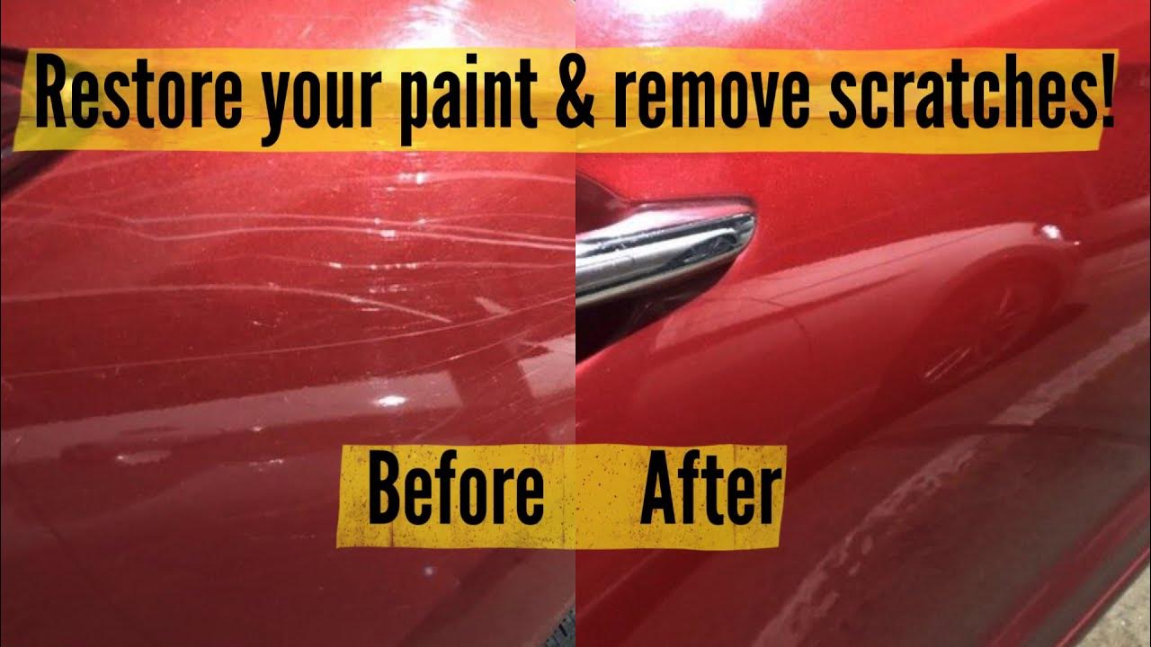 Carfidant Scratch and Swirl Remover - Ultimate Car Scratch Remover - Polish  & Paint Restorer - Easily Repair Paint Scratches, Scratches, Water Spots!  Car Buffer Kit 