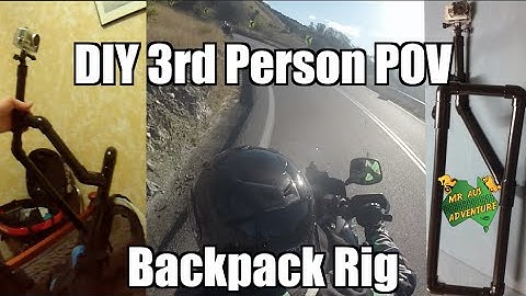 DIY 3rd Person Point Of View GoPro Camera Rig