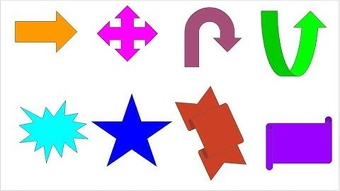 How to add Arrow and callouts shape in google slides