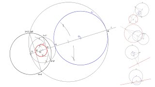 Inversion of a Circle (5 cases) Geometric Inversion