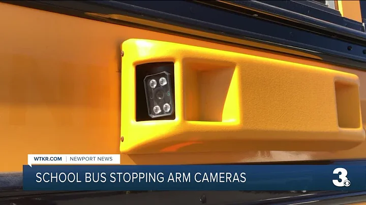 Newport News school buses equipped with stop-arm cameras to catch violators