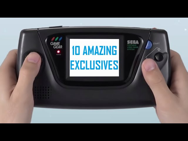 10 Amazing Sega Game Gear Exclusives 