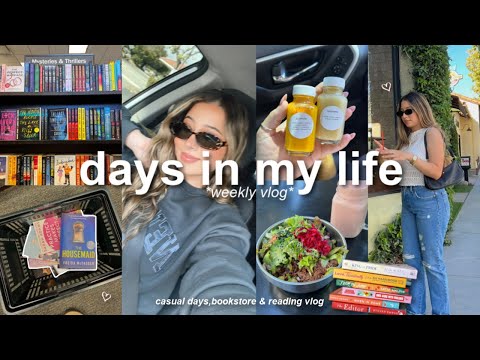 VLOG🍓: last days of summer, reading & bookstore vlog, running errands & more fall decor shopping! thumbnail