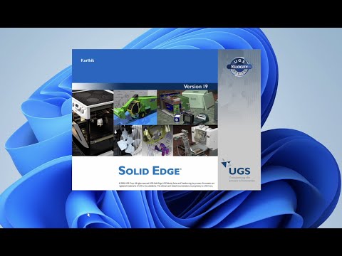 Installing SolidEdge on Windows | Karthik Dani
