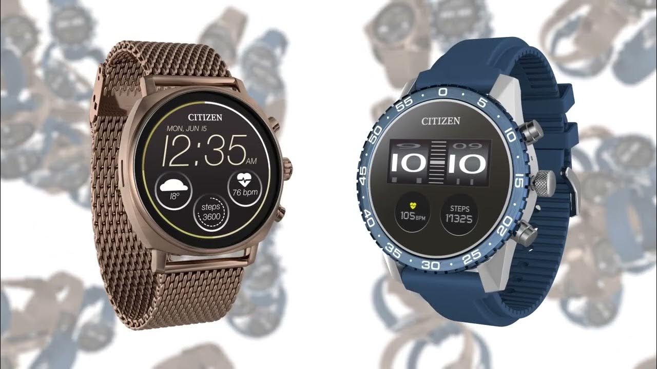 Citizen CZ Smart Watch 2023 NASA and IBM Smartwatch Debuts March