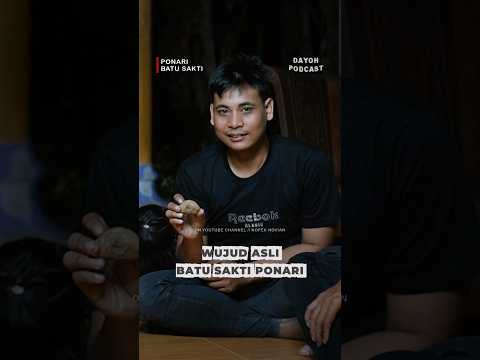 Wujud asli batu ponari ~